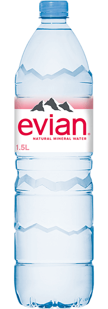 Evian chai nhựa 1.5L (Thùng / 12 Chai)