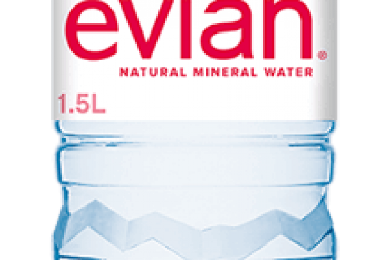 Evian chai nhựa 1.5L (Thùng / 12 Chai)